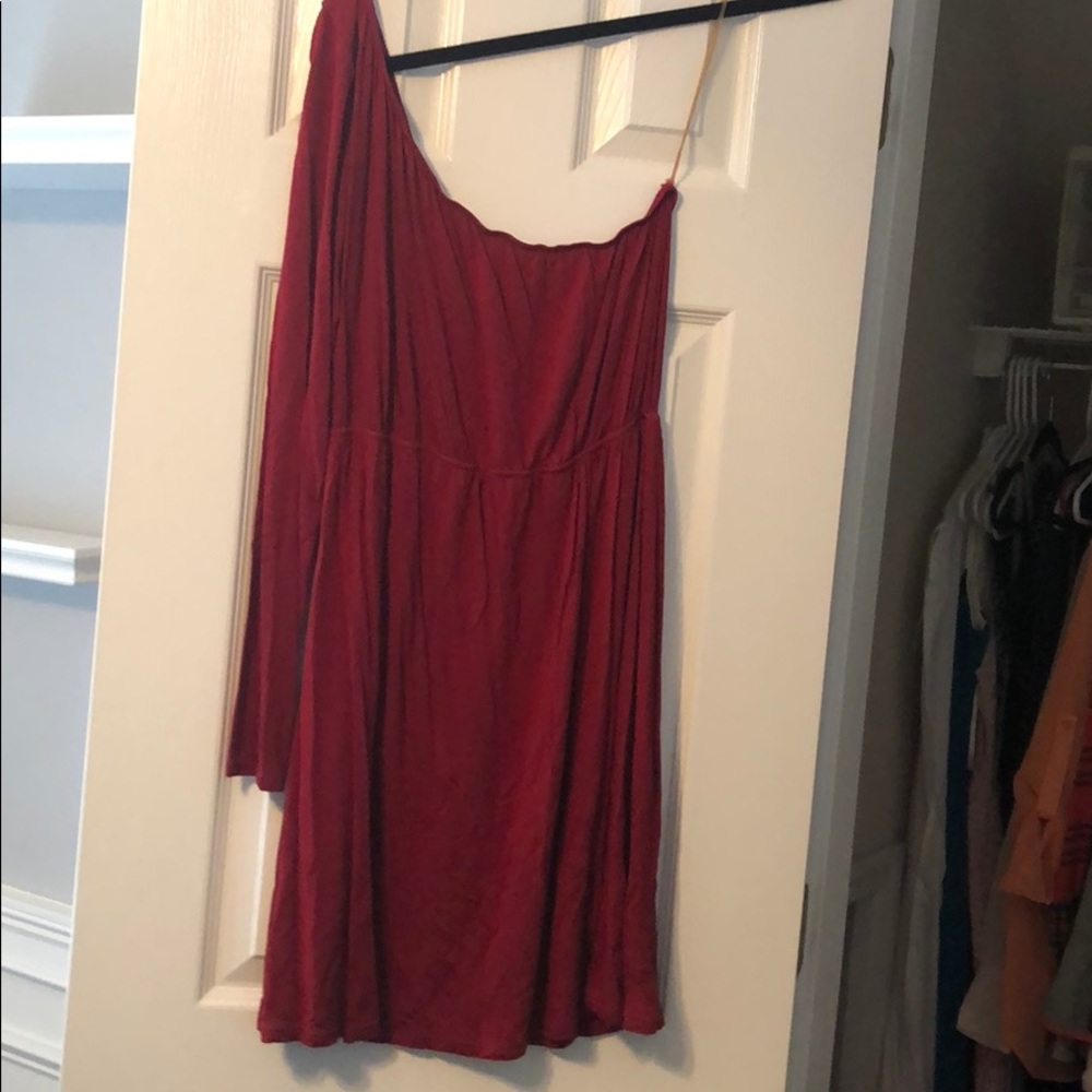 Red dress